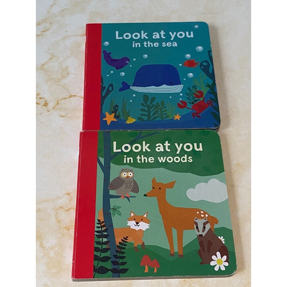 Look At You Set of 2 Kids Board Books 4 in By 4 in Chick Fil A Baby Toddler Book